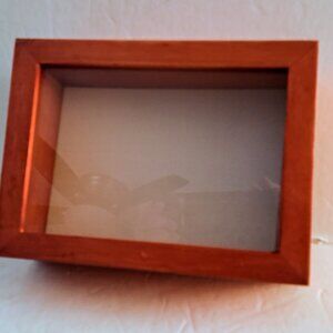 Wood Shadow Box 7 5/8" x 5 1/2", Usable Depth of 1 5/8"